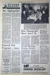   The Western Canadian Lumber Worker, Vol. XXXII, No. 5, 1st Issue Mar. 1965   , page 8