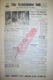The Semiahmoo Sun and White Rock Weekly, September 28, 1950 (Page 1)