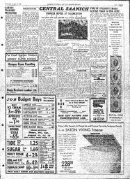 Saanich Peninsula And Gulf Islands Review Wed, August 12, 1964 (Page 3)
