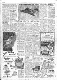 Saanich Peninsula And Gulf Islands Review Wed, April 9, 1952 (Page 6)
