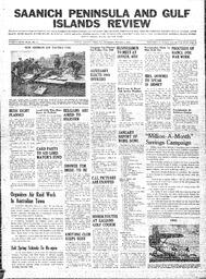 Saanich Peninsula And Gulf Islands Review Wed, February 5, 1941 (Page 1)