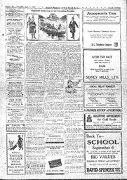 Saanich Peninsula And Gulf Islands Review Thu, September 1, 1927 (Page 3)