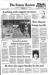 The Sidney Review Wed, August 13, 1980 (Page 1)