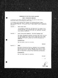 1992-02-24 - City of Port Coquitlam - Parks & Recreation Committee - Agenda and Minutes