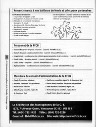   ANNUAIRE - FFCB, 2004   , page 124