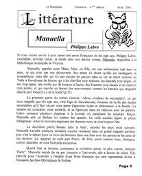   LE MOUSTIQUE PACIFIQUE, 2001   , page 3
