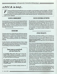   INFO-PARENTS COLOMBIE-BRITANNIQUE, 1994   , page 4