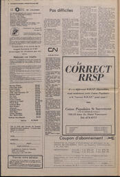 Le Soleil de Colombie, February 12, 1982, page 2