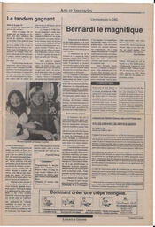 Le Soleil de Colombie, October 12, 1990, page 15