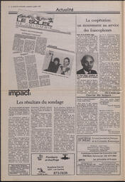 Le Soleil de Colombie, July 3, 1987, page 2