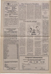 Le Soleil de Colombie, August 30, 1985, page 2