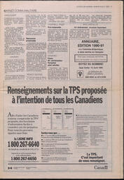 Le Soleil de Colombie, April 6, 1990, page 3