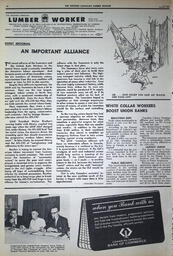   The Western Canadian Lumber Worker, Vol. XXXVI, No. 19, 1st Issue Oct. 1968   , page 12