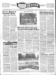 Saanich Peninsula And Gulf Islands Review Wed, September 12, 1945 (Page 1)