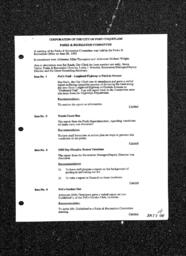 1992-06-29 - City of Port Coquitlam - Parks & Recreation Committee - Agenda and Minutes