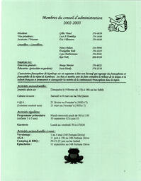   ENTRE NOUS, 2003   , page 2