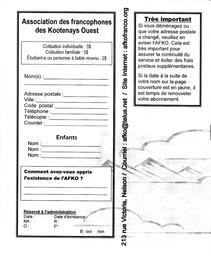  LA VOIX DES KOOTENAYS, 2005   , page 16
