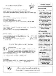   L'ÉCHO DE SURREY, 2001-2002   , page 2