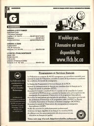   ANNUAIRE - FFCB, 2001   , page 36