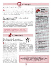   TRANSITION BULLETIN D'INFORMATION, 1998   , page 3