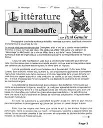   LE MOUSTIQUE PACIFIQUE, 2001   , page 3