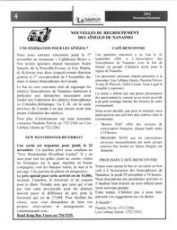   LE BASTION DE NANAIMO, 2001   , page 5
