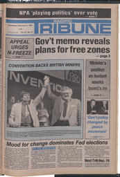   The Pacific Tribune - Wednesday, December 5, 1984   , page 1