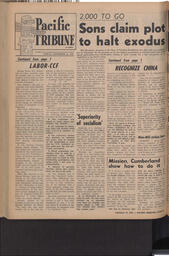   The Pacific Tribune - Friday, September 26, 1958   , page 8