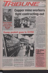   The Pacific Tribune - Monday, October 2, 1989   , page 1