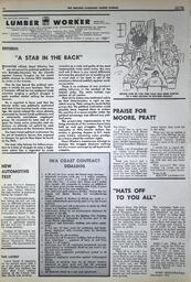   The Western Canadian Lumber Worker, Vol. XXXVI, No. 8, 2nd Issue Apr. 1968   , page 12