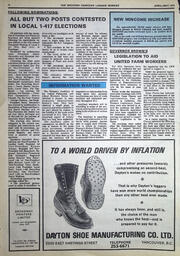   The Western Canadian Lumber Worker, Vol. XLIII No. 3, Apr.-May 1975   , page 12