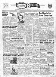 Saanich Peninsula And Gulf Islands Review Wed, May 14, 1958 (Page 1)