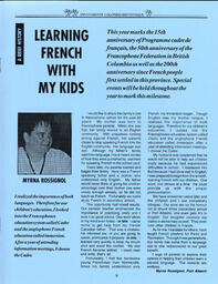   INFO-PARENTS COLOMBIE-BRITANNIQUE, 1995   , page 9