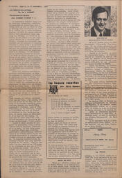 Le Soleil de Vancouver, September 27, 1968, page 4