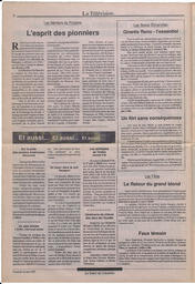 Le Soleil de Colombie, June 26, 1992, page 8