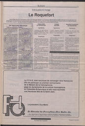 Le Soleil de Colombie, June 14, 1991, page 21