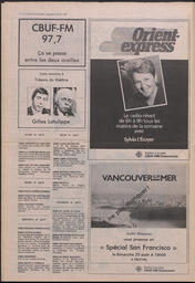 Le Soleil de Colombie, August 21, 1987, page 12