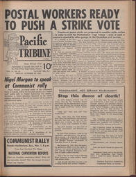   The Pacific Tribune - Friday, October 30, 1959   , page 1