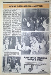   The Western Canadian Lumber Worker, Vol. XXXIX No. 11, Dec. 1971   , page 2