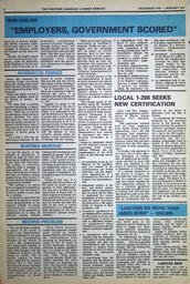   The Western Canadian Lumber Worker, Vol. XLIV No. 6, Dec. 1976-Jan. 1977   , page 8