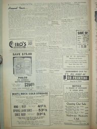 The Semiahmoo Sun and White Rock Weekly, October 28, 1954 (Page 4)
