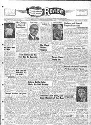 Saanich Peninsula And Gulf Islands Review Wed, July 29, 1953 (Page 1)