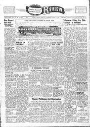Saanich Peninsula And Gulf Islands Review Wed, November 8, 1950 (Page 1)