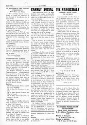   L'APPEL, LE MAGAZINE FRANCO-COLOMBIEN, 1967   , page 17