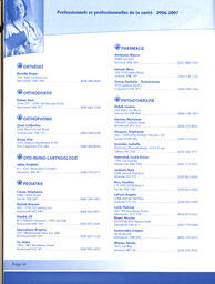   ANNUAIRE - FFCB, 2006   , page 68