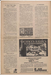 Le Soleil de Vancouver, March 14, 1969, page 6