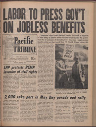   The Pacific Tribune - Friday, May 8, 1959   , page 1