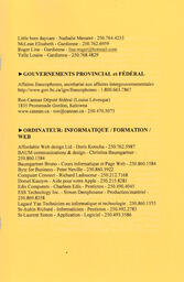   L'ANSE-AU-SABLE, 2010   , page 20