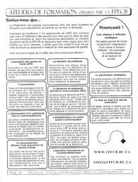   INFO-PARENTS COLOMBIE-BRITANNIQUE, 2002   , page 16