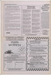 Le Soleil de Colombie-Britannique, July 19, 1996, page 4